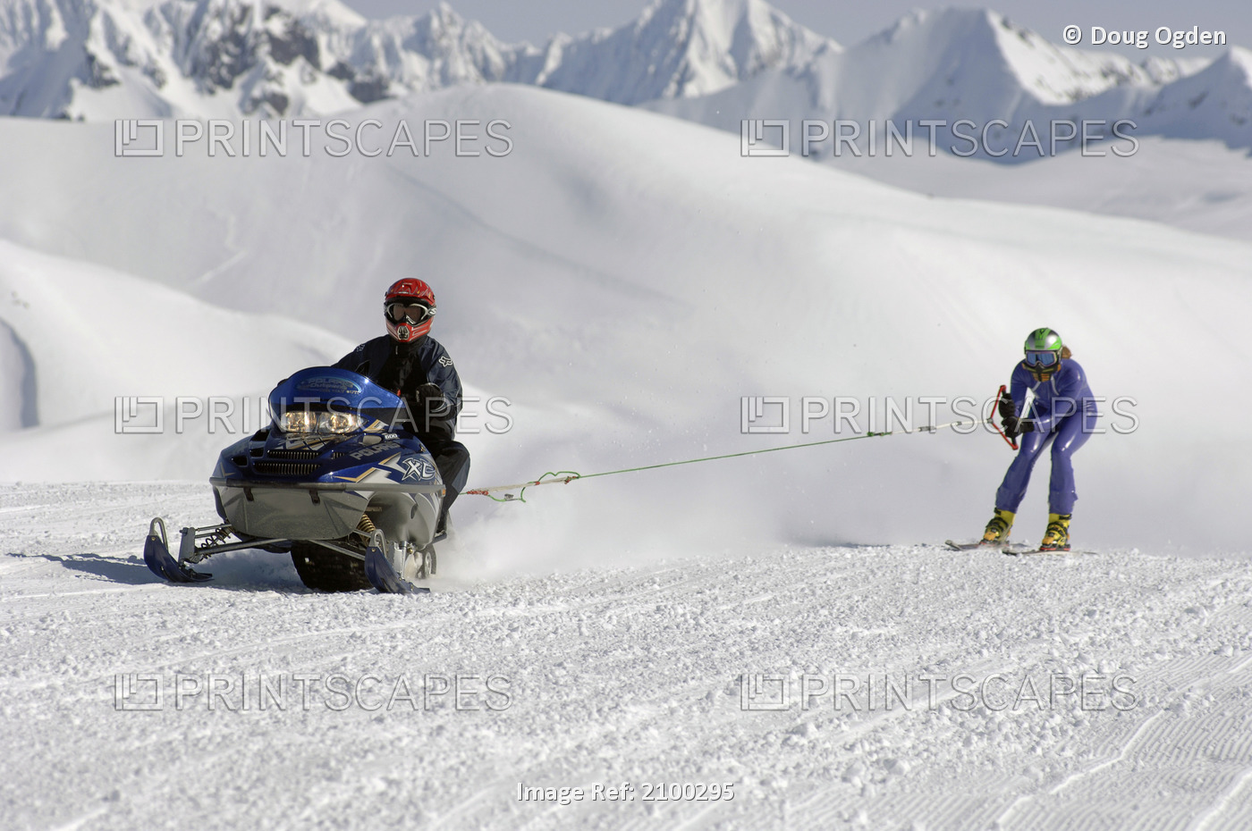 Womens Ski Team In Practice Arctic Man Competition Ak Sc Winter Summit Lake