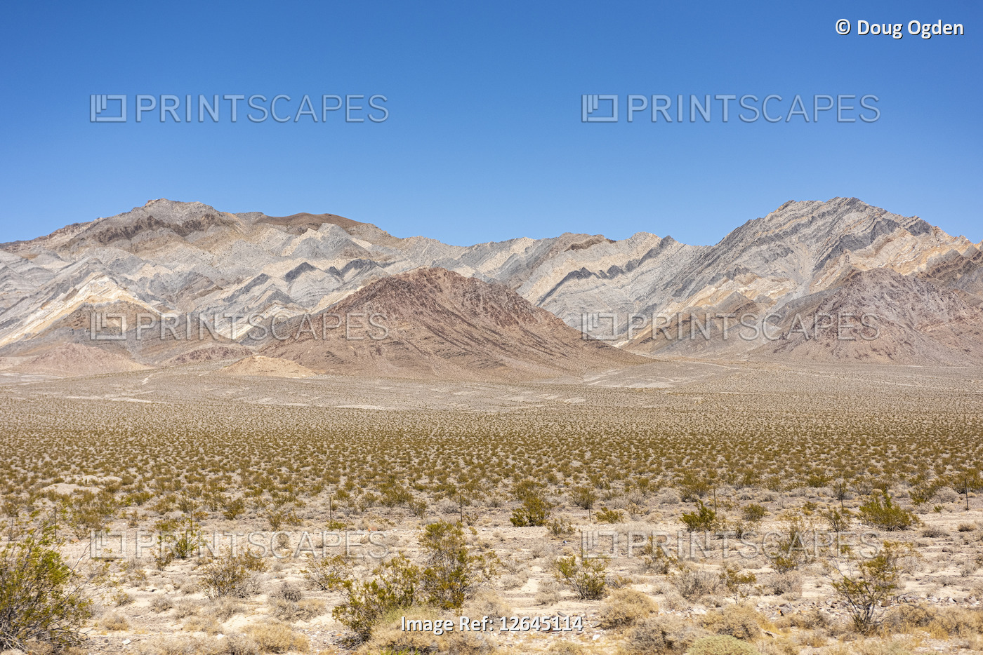 A sample of the amazing and intriguing mountain geology in the central Nevada ...