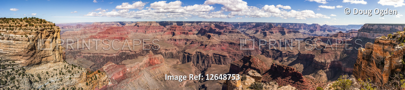 Views of the Grand Canyon from the Maricopa Point area, South Rim; Arizona, ...
